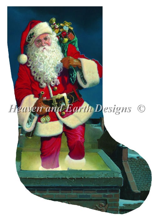 Stocking Father Christmas: Special Delivery - Click Image to Close